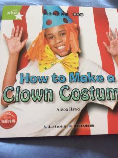 How to Make  a  clown Costume.