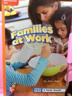 G2 Approach U1W5 - Families  at  Work