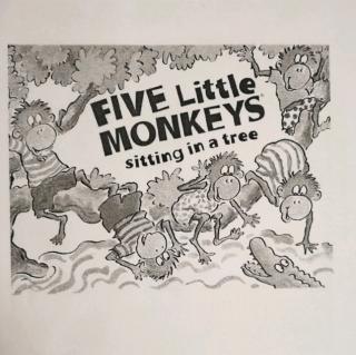 five little monkeys sitting in a tree