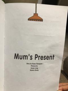 20180412 Mum’s Present