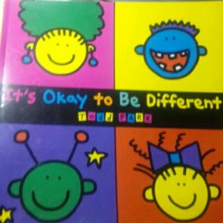 It's Okay to Be Different