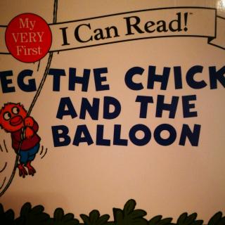 Peg the chick and the balloon