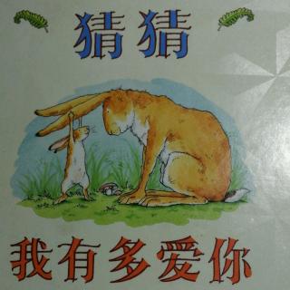 扇子姐姐讲故事《猜猜我有多爱你》