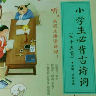 小学生必背古诗词《题西林壁》