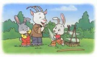 睡前故事—《小白兔和小灰兔》