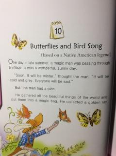 3-10 Butterflies and bird song