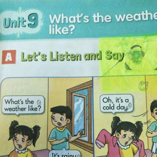 三同  Unit9  What's the weather like