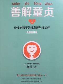 《善解童贞1》0-6岁孩子的性发展与性关怀：推荐序