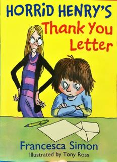 155. Horrid Henry's Thank you Letter ch1-3