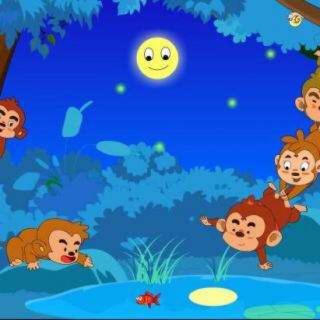104-彭语琴《猴子捞月亮🌙》