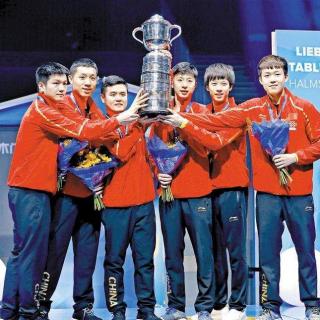 China's men's team win 9th consecutive title at tChina's men's team win able tennis worlds