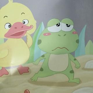 忧心忡忡的小青蛙