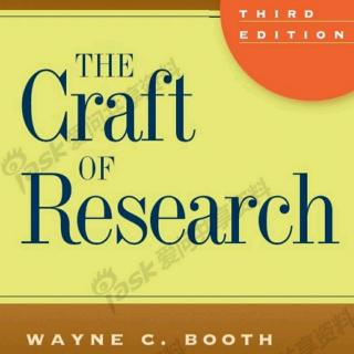 【游妈领读】The Craft of Research