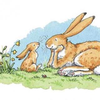 大兔子和小兔子。