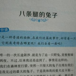 吹牛大王历险记八条腿的兔子