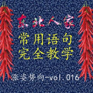 涨姿势向vol.016-东北人家常用语句完整教学