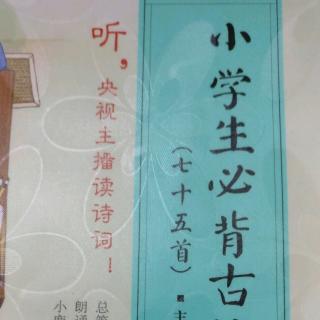 小学生必背古诗词《复习》