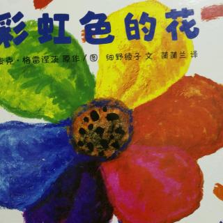 彩虹色的花