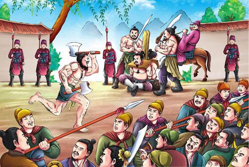 《水浒传》第二十六回:江州劫法场