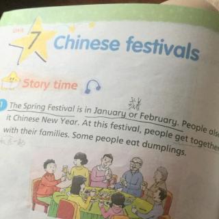 英语课文阅读：中国节日