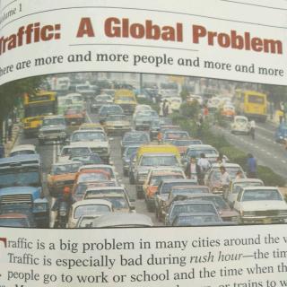 朗文国际1p115 Traffic: A Global Problem