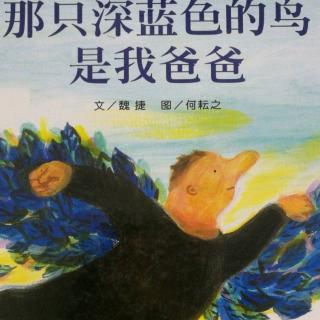 那只深蓝色的鸟是我爸爸🐦