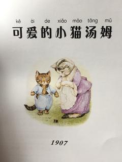 睡前故事454《可爱的小猫汤姆》