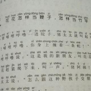 李昕妍《花花怎样当鞭子，怎样当竹竿》