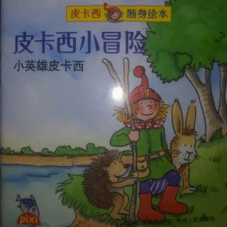 皮卡西随身绘本《皮卡西小冒险之小英雄皮卡西》