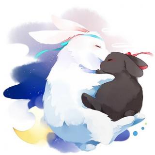 卓越幼儿园晚安故事—小白兔和小灰兔