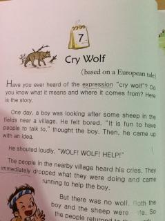 4-7 Cry Wolf