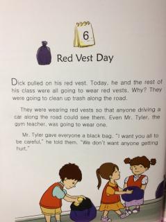 （妈妈版本）4-6 Red vest day