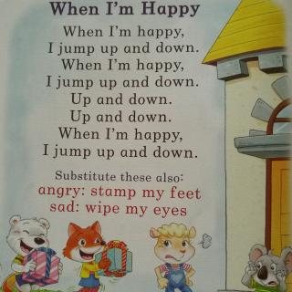 儿童英文歌曲~when i am happy