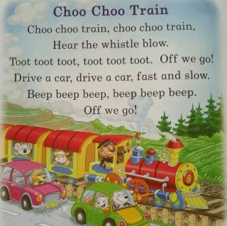 儿童英文歌曲choochootrain