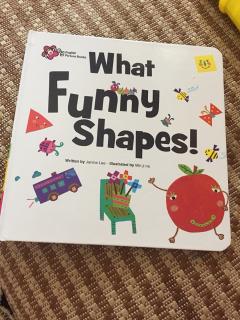 【乐乐读英文绘本】Honey English:What funny shapes!