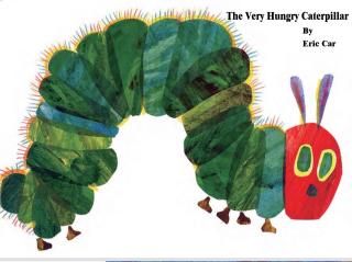 绘本015 The Hungry Caterpillar