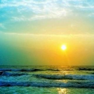 《在圣托里尼岛上看日落》柳风的诗