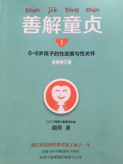 《善解童贞1》10.2如何回答孩子关于生殖器的问题