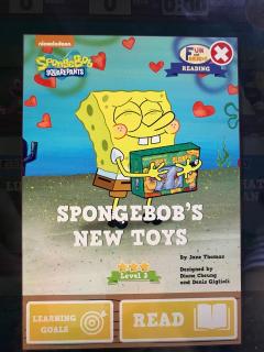 SpongeBob 's new toys 2018.6.19