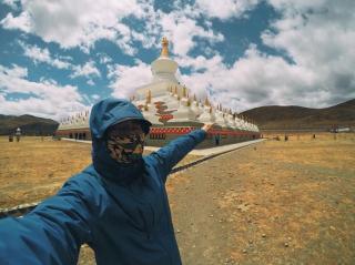 231爬行者张俊：#西藏行#我一直在路上