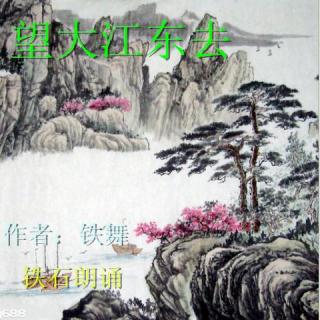 《望大江东去》作者：铁舞 ；铁石朗诵