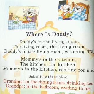儿童英文歌曲~Where is Daddy?