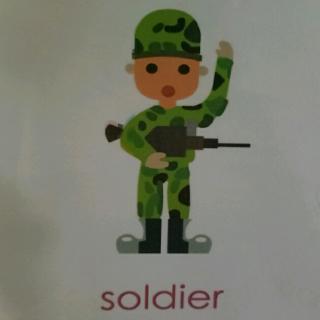 I  want to be a  soldier