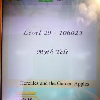 Hercules and the Golden apples