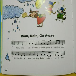 歌曲: 雨，雨，快走开