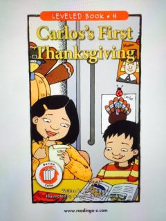 Carlos's First Thanksgiving-五1班30号齐琮昱-1