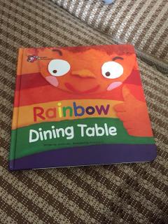 【乐乐读英文绘本】Honey English:Rainbow dining table