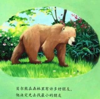 园长妈妈讲绘本14——《贝尔熊的新朋友》
