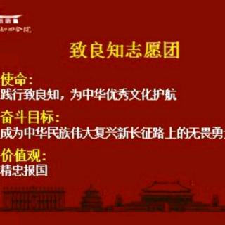 志愿团志愿者《王娜》致良知学习体证分享20180716晚