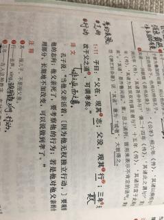 小小计划学论语11